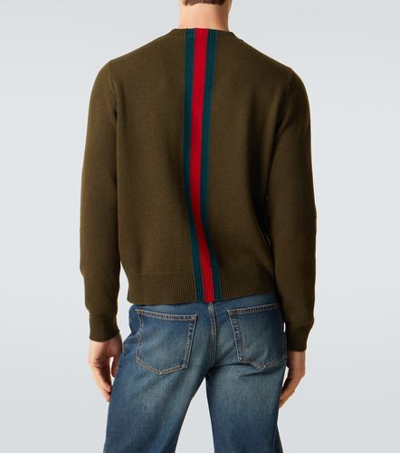Gucci Web Stripe wool sweater - Gucci - Modalova