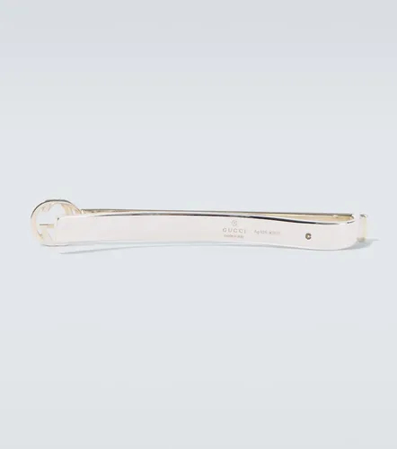 Fermacravatta Interlocking G in sterling 925 - Gucci - Modalova
