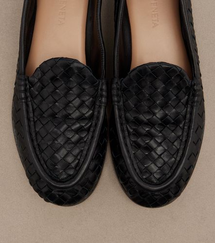 Mocasines Silenzio de piel Intrecciato - Bottega Veneta - Modalova