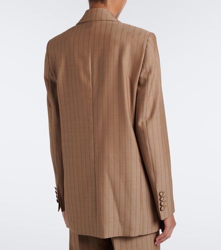 Striped double-breasted wool blazer - Etro - Modalova