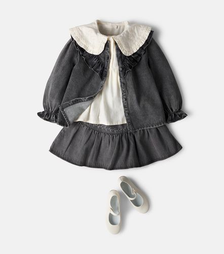 Blusa Viola de algodón bordada - C'era Una Volta - Modalova