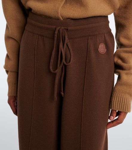 Pantaloni in misto lana e cashmere - Moncler - Modalova