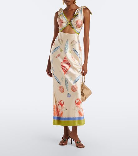 Retrofête Maxikleid Carlotte aus Satin - Retrofete - Modalova