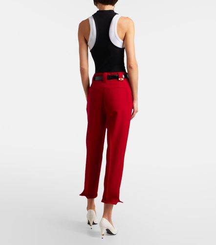 Versace Virgin wool slim pants - Versace - Modalova