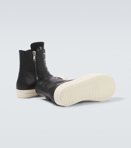Jumbolace leather high-top sneakers - Rick Owens - Modalova