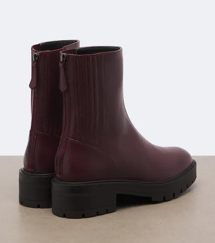 Saint Honore leather ankle boots - Aquazzura - Modalova