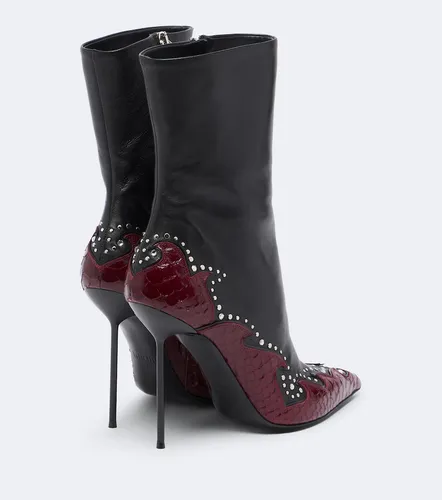 Lidia Queen of Hearts leather ankle boots - Paris Texas - Modalova