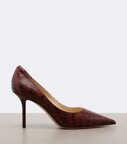 Love snake-effect leather pumps - Jimmy Choo - Modalova