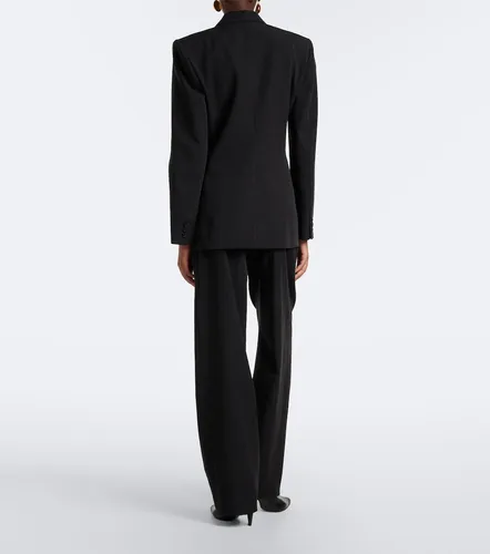Lyda pleated virgin wool straight pants - Isabel Marant - Modalova