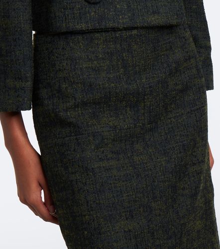 Shushu/Tong Tweed midi skirt - Shushu/Tong - Modalova