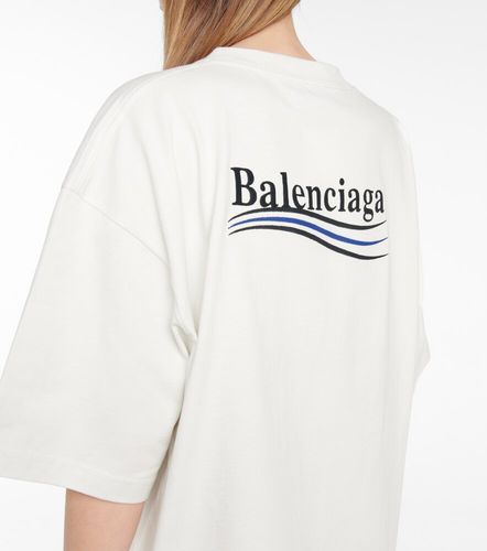 T-shirt oversize in cotone - Balenciaga - Modalova