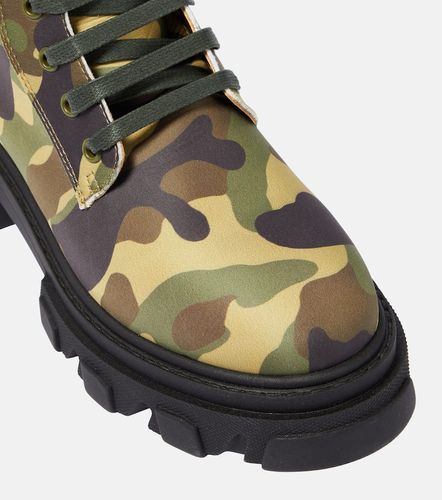 Gia 35 camouflage combat boots - Gia Borghini - Modalova