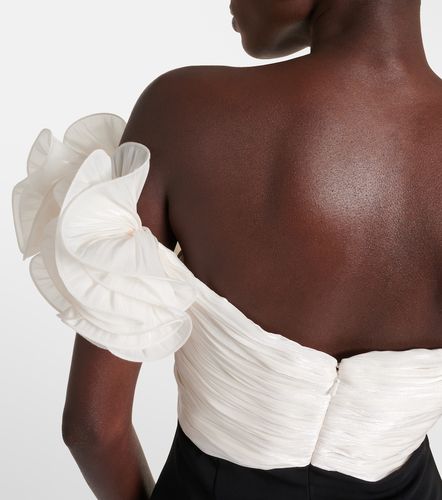 Midikleid Ziselle aus Crêpe mit Lurex® - Costarellos - Modalova