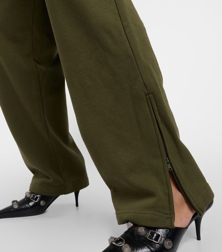 X Hailey Bieber cotton jersey track pants - Wardrobe.NYC - Modalova