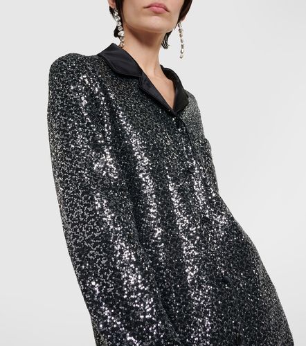 Camicia con paillettes - Dolce&Gabbana - Modalova