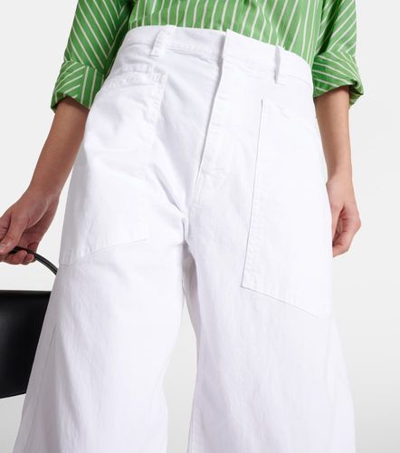 Pantalones barrel Shon de sarga de algodón - Nili Lotan - Modalova