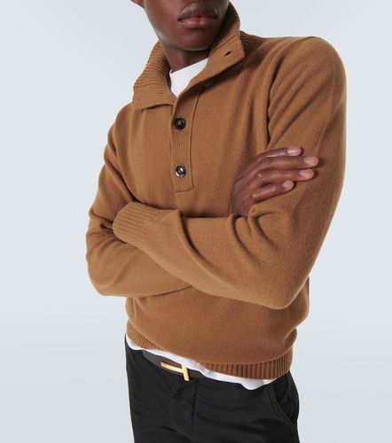 Wool and cashmere turtleneck sweater - Tom Ford - Modalova