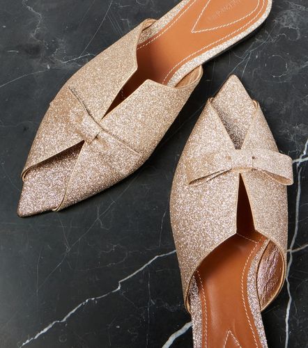 Tux glitter leather mules - Zimmermann - Modalova