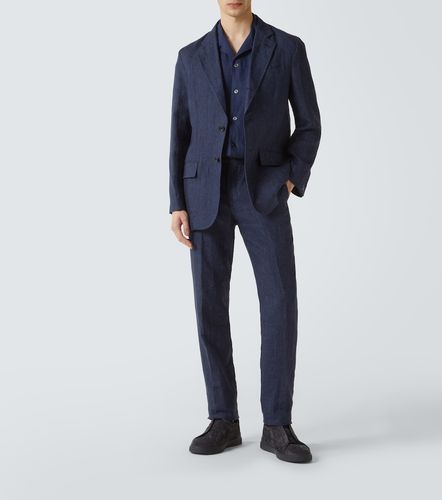 Zegna Camisa de lino - Zegna - Modalova