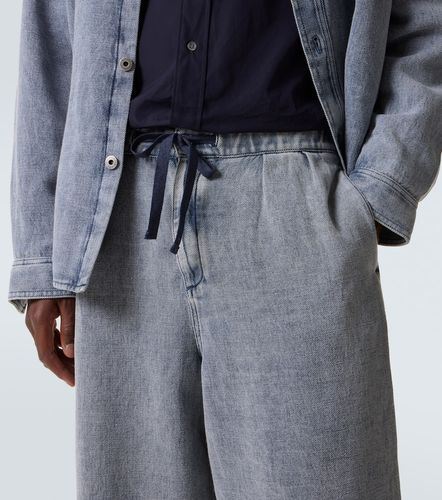 Jeans a gamba larga e vita media - Loewe - Modalova