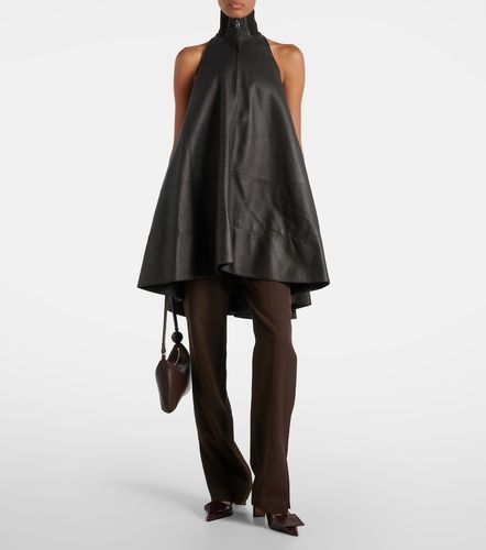 Triangle leather minidress - Jacquemus - Modalova