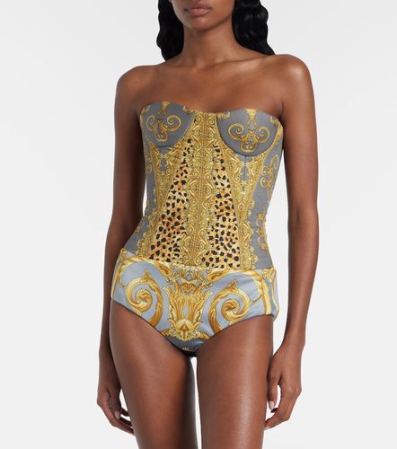 Versace Body in cotone con stampa - Versace - Modalova