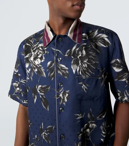 Camisa bowling de seda floral - Dolce&Gabbana - Modalova
