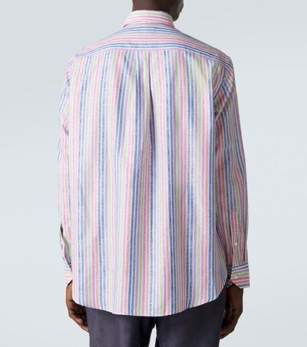 Etro Camisa de algodón a rayas - Etro - Modalova