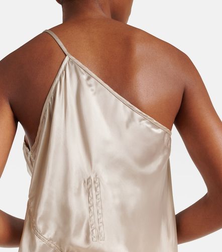 Top asimétrico de satén - Rick Owens - Modalova