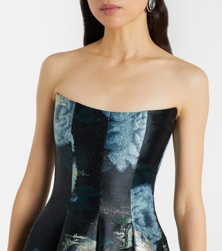 Abito bustier Laila in broccato - Markarian - Modalova
