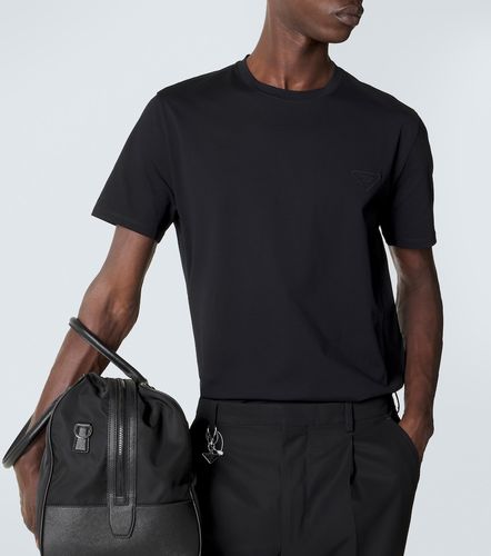 Camiseta de jersey de algodón - Prada - Modalova