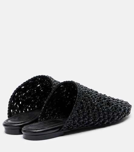 Mules Mallorca in pelle intrecciata - Souliers Martinez - Modalova