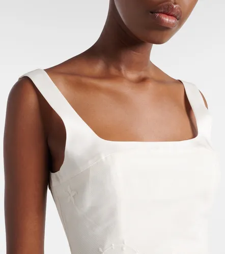 Posse Cove embroidered tulle top - Posse - Modalova