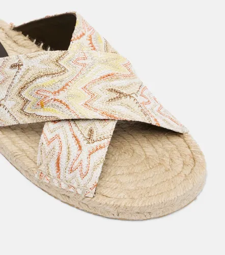 Harlow Zigzag lame espadrille sandals - Missoni - Modalova