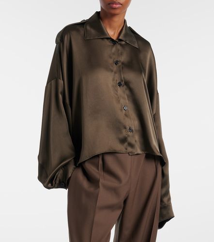 Khaite Hemd Bodine aus Seidensatin - Khaite - Modalova