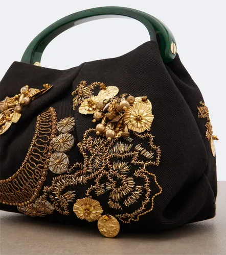 Small embellished top-handle bag - Dries Van Noten - Modalova