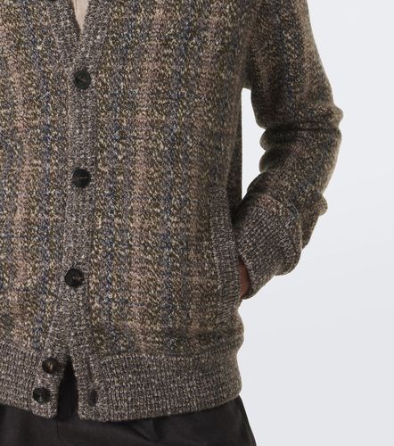 Checked wool and cashmere cardigan - Agnona - Modalova