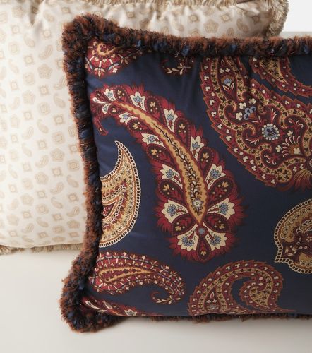 Etro Cojín de algodón con paisley - Etro - Modalova