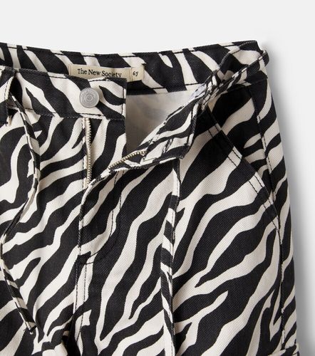 Pantalones de algodón estampados - The New Society - Modalova