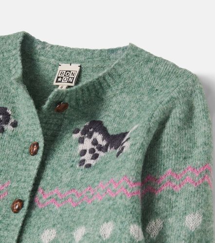 Bonton Cárdigan Paula en intarsia - Bonton - Modalova