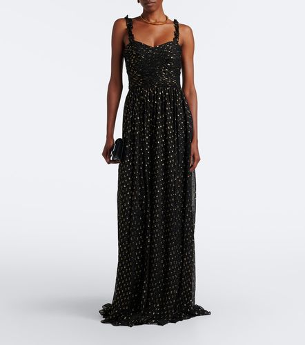 Anastasia silk-blend chiffon bustier gown - Ulla Johnson - Modalova