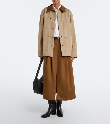 Jacke Athos aus Baumwolle mit Veloursleder - Joseph - Modalova