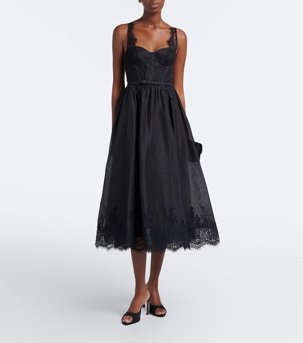 Abito bustier Valiant in lino e seta - Zimmermann - Modalova