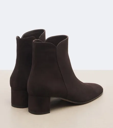 Lisa suede ankle boots - Gianvito Rossi - Modalova