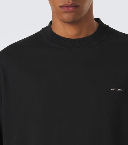 Sweatshirt aus Baumwoll-Jersey - Prada - Modalova