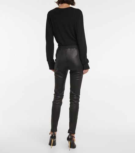 Tom Ford Leggings in pelle - Tom Ford - Modalova