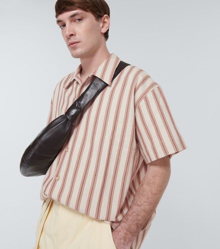 Camicia in cotone e lino a righe - Commas - Modalova
