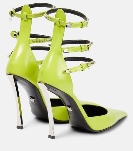 Salones Pin-Point de piel adornados - Versace - Modalova