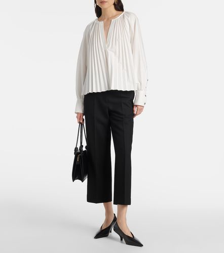 Monica cotton-blend poplin blouse - Proenza Schouler - Modalova