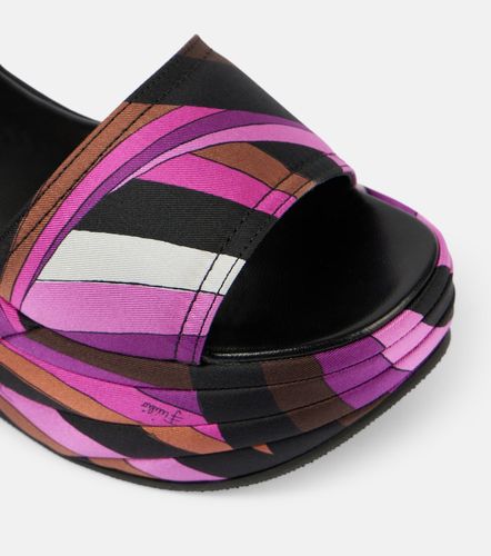 Ami Iride satin platform sandals - Pucci - Modalova